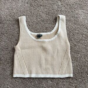 Wild Fable Knit Ribbed Crop Top Size S/M